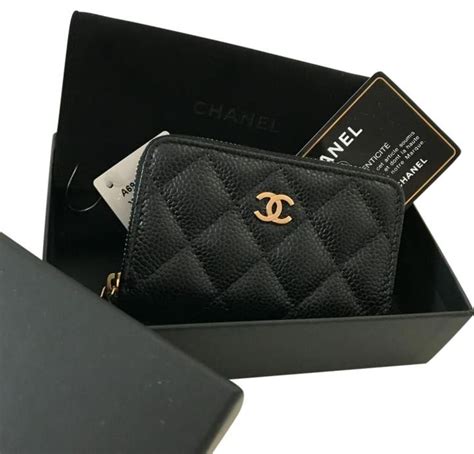 chanel boy zip coin purse|chanel flap card holder.